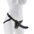 Чёрный с золотом женский страпон Designer Strap-On - Pipedream - купить с доставкой в Пскове