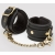 Черные наручники Bound to You Faux Leather Wrist Cuffs - Fifty Shades of Grey - купить с доставкой в Пскове