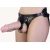 Гигантский фаллоимитатор на присоске в комплекте с трусиками - 26 см. - LOVETOY (А-Полимер) - купить с доставкой в Пскове