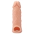 Телесная насадка EXTENDER WITH BALL STRAP 5.5 - 14 см. - Dream Toys - в Пскове купить с доставкой