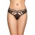 Изящные трусики-стринги с фигурными вырезами - SoftLine купить с доставкой
