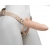 Телесный фаллопротез MEN STYLE с анальным стимулятором - 17,5 см. - LOVETOY (А-Полимер) - купить с доставкой в Пскове