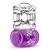 Фиолетовое эрекционное виброкольцо One Night Stand Vibrating C-Ring - Blush Novelties - в Пскове купить с доставкой