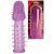 Фиолетовая насадка, удлиняющая половой член - 13,5 см. - Toyfa Basic - в Пскове купить с доставкой