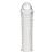 Текстурированная насадка на пенис Clear Textured Penis Enhancing Sleeve Extension - 16,5 см. - BlueLine - в Пскове купить с доставкой