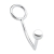 Кольцо на пенис с анальным стимулятором Stainless Steel Anal Hook   Cock Ring - BlueLine - в Пскове купить с доставкой