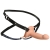 Телесный полый страпон на черных регулируемых ремешках 2’’ Erection Smooth Silicone Penis Sheath - XR Brands - купить с доставкой в Пскове