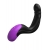 Черно-фиолетовый вибромассажёр простаты Hyper-Pulse P-Spot Massager - Pipedream - в Пскове купить с доставкой