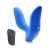 Синий вибромассажер простаты 3,5’’ Remote Control Curve P-spot Massager - 12 см. - Erokay - в Пскове купить с доставкой