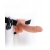 Полый страпон с креплением Vibrating Hollow Strap-On with Balls - 18,9 см. - Pipedream - купить с доставкой в Пскове