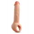 Телесная насадка-удлинитель Thrive 8.75 Inch Realistic Penis Extender Sleeve - 22,2 см. - Blush Novelties - в Пскове купить с доставкой