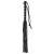 Чёрная мини-плеть из резины Rubber Mini Whip - 22 см. - Blush Novelties - купить с доставкой в Пскове