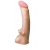 Телесная насадка REAL Standard с усиками на основании - 19 см. - LOVETOY (А-Полимер) - купить с доставкой в Пскове
