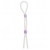 Прозрачное эрекционное кольцо-лассо SILICONE LASSO COCK RING DUAL BEADS - NMC - в Пскове купить с доставкой
