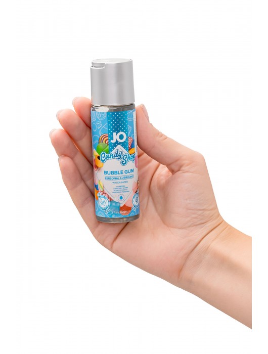 Смазка на водной основе Candy Shop Bubblegum с ароматом жвачки - 60 мл. - System JO - купить с доставкой в Пскове