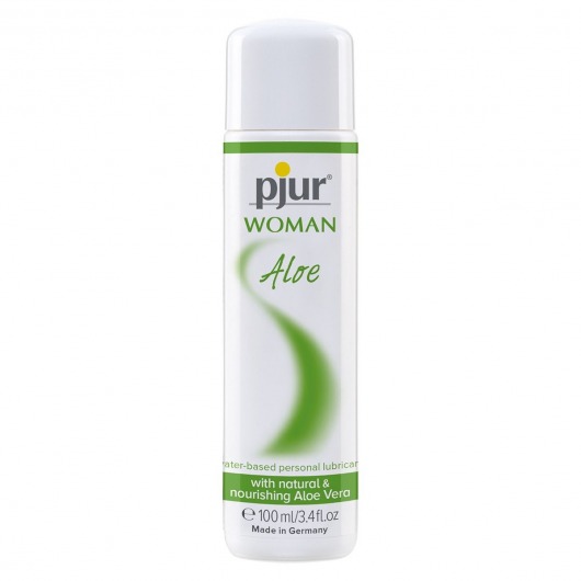 Лубрикант на водной основе pjur WOMAN Aloe - 100 мл. - Pjur - купить с доставкой в Пскове