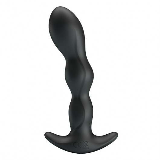 Черный анальный стимулятор простаты с вибрацией Special Anal Massager - 14,5 см. - Baile - в Пскове купить с доставкой