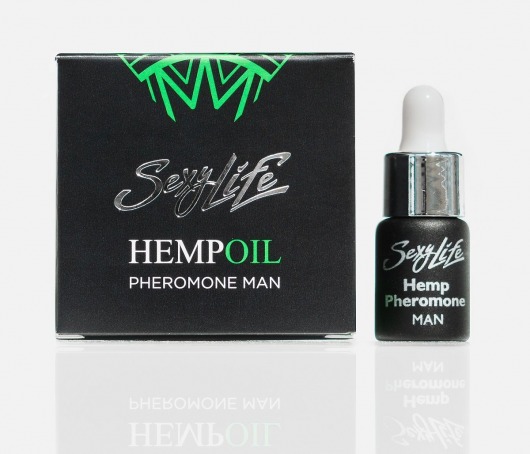 Мужские духи с феромонами Sexy Life HEMPOIL man - 5 мл. -  - Магазин феромонов в Пскове