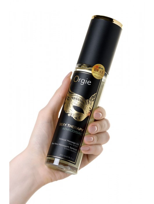 Минеральное массажное масло Orgie Sexy Therapy Afrodisiac - 200 мл. - ORGIE - купить с доставкой в Пскове