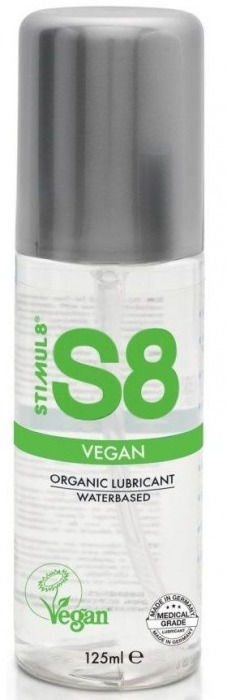 Веганский лубрикант на водной основе S8 Vegan Lube - 125 мл. - Stimul8 - купить с доставкой в Пскове