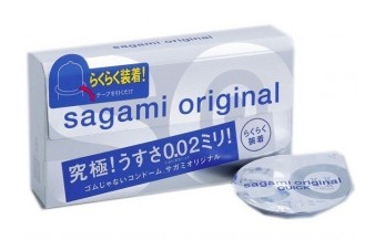 Ультратонкие презервативы Sagami Original QUICK - 6 шт. - Sagami - купить с доставкой в Пскове