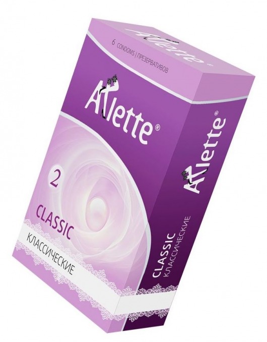 Классические презервативы Arlette Classic - 6 шт. - Arlette - купить с доставкой в Пскове