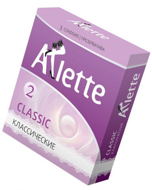 Классические презервативы Arlette Classic - 3 шт. - Arlette - купить с доставкой в Пскове