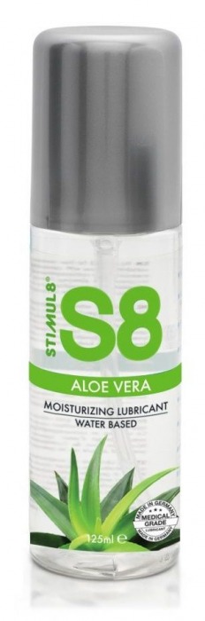 Лубрикант на водной основе S8 Aloe Vera Lube - 125 мл. - Stimul8 - купить с доставкой в Пскове