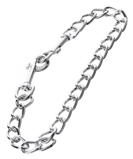 Серебристая соединительная цепочка с двумя карабинами - ToyFa - купить с доставкой в Пскове