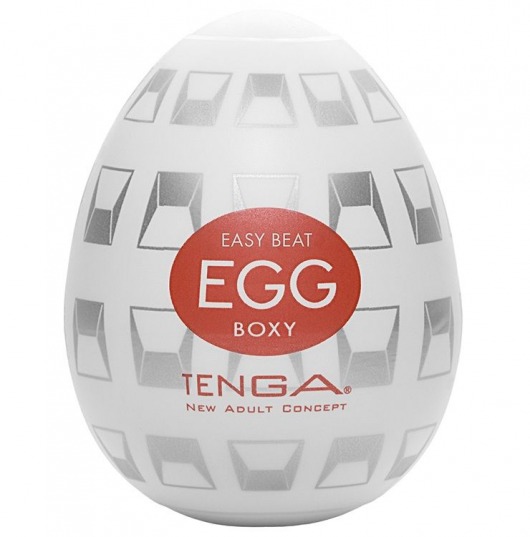 Мастурбатор-яйцо EGG Boxy - Tenga - в Пскове купить с доставкой