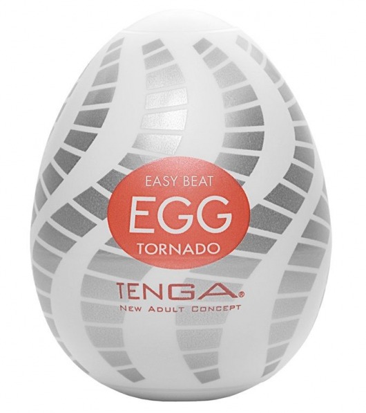 Мастурбатор-яйцо EGG Tornado - Tenga - в Пскове купить с доставкой