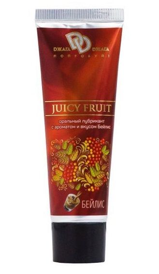 Интимный съедобный лубрикант JUICY FRUIT с ароматом  Бейлис  - 30 мл. - БиоМед - купить с доставкой в Пскове