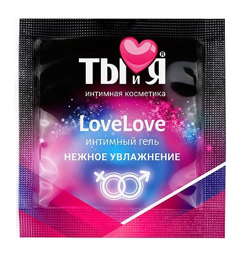 Пробник увлажняющего интимного геля LoveLove - 4 гр. - Биоритм - купить с доставкой в Пскове