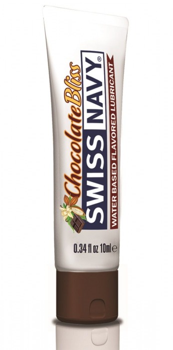 Лубрикант с ароматом шоколада Swiss Navy Chocolate Bliss Lube - 10 мл. - Swiss navy - купить с доставкой в Пскове