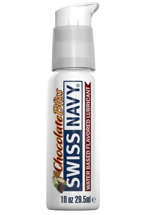 Лубрикант с ароматом шоколада Swiss Navy Chocolate Bliss Lube - 29,5 мл. - Swiss navy - купить с доставкой в Пскове