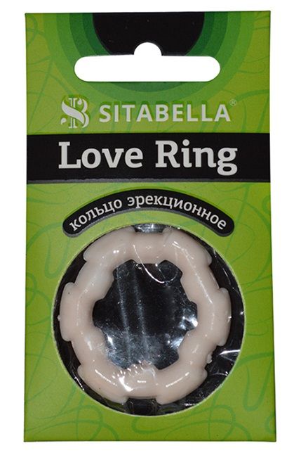 Фигурное эрекционное кольцо из киберкожи - Sitabella - в Пскове купить с доставкой