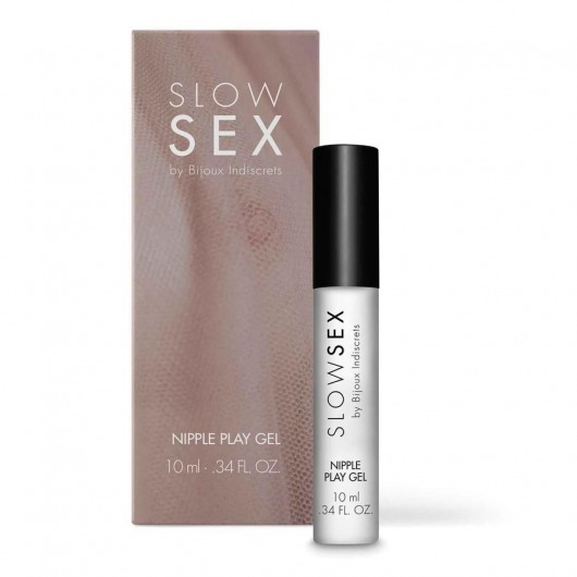 Возбуждающий гель для сосков Slow Sex Nipple Play Gel - 10 мл. - Bijoux Indiscrets - купить с доставкой в Пскове