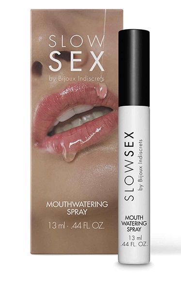 Спрей для усиления слюноотделения Slow Sex Mouthwatering Spray - 13 мл. - Bijoux Indiscrets - купить с доставкой в Пскове