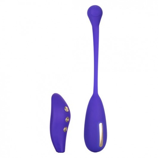 Фиолетовый шарик с электростимуляцией и вибрацией Intimate E-Stimulator Remote Kegel Exerciser - California Exotic Novelties - купить с доставкой в Пскове