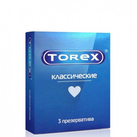 Гладкие презервативы Torex  Классические  - 3 шт. - Torex - купить с доставкой в Пскове