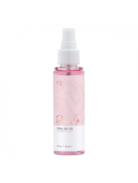 Гель для орального секса Sugar Rush с ароматом сладкой ваты - 60 мл. - CG - купить с доставкой в Пскове