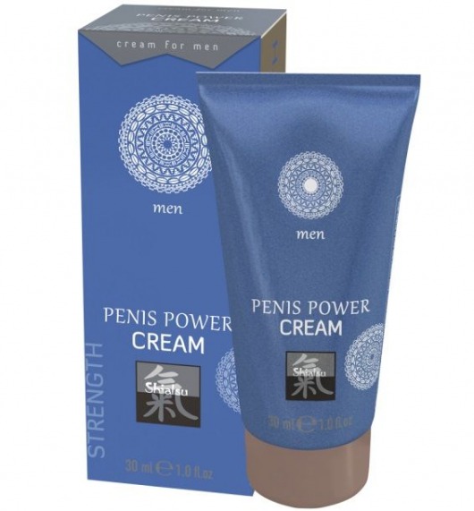 Возбуждающий крем для мужчин Penis Power Cream - 30 мл. - Shiatsu - купить с доставкой в Пскове