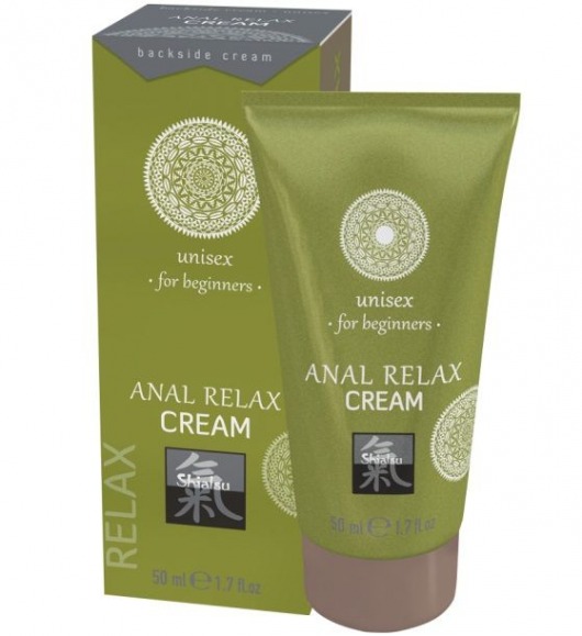 Анальный крем Anal Relax Cream - 50 мл. - Shiatsu - купить с доставкой в Пскове