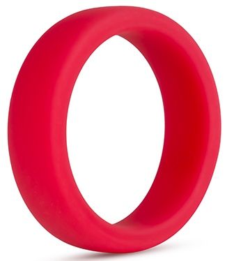 Красное эрекционное кольцо Silicone Go Pro Cock Ring - Blush Novelties - в Пскове купить с доставкой