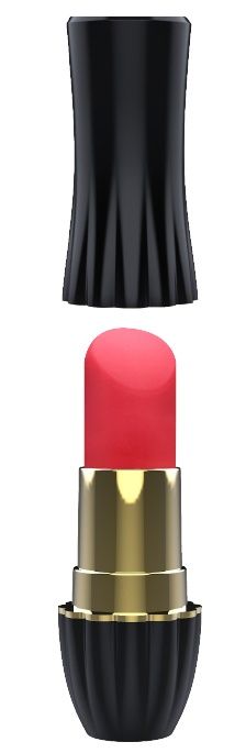 Клиторальный стимулятор-помада LIPSTICK - 9,3 см. - Dream Toys - купить с доставкой в Пскове