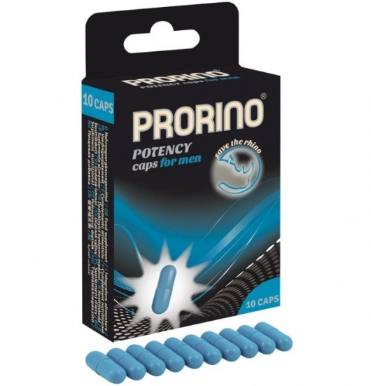 БАД для мужчин ero black line PRORINO Potency Caps for men - 10 капсул - Ero - купить с доставкой в Пскове