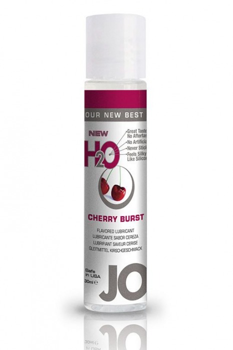 Ароматизированный лубрикант JO Flavored Cherry - 30 мл. - System JO - купить с доставкой в Пскове