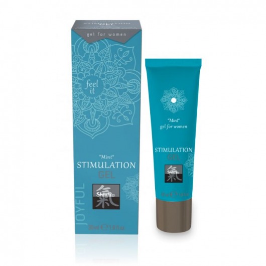 Возбуждающий интимный гель STIMULATION GEL Mint - 30 мл. - Shiatsu - купить с доставкой в Пскове