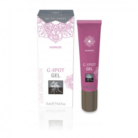 Возбуждающий интимный гель G-SPOT GEL - 15 мл. - Shiatsu - купить с доставкой в Пскове