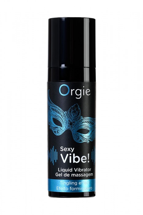 Гель для массажа ORGIE Sexy Vibe Liquid Vibrator с эффектом вибрации - 15 мл. - ORGIE - купить с доставкой в Пскове